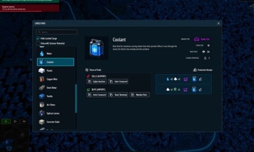 Cargo Protocol: Cyberpunk Trains4